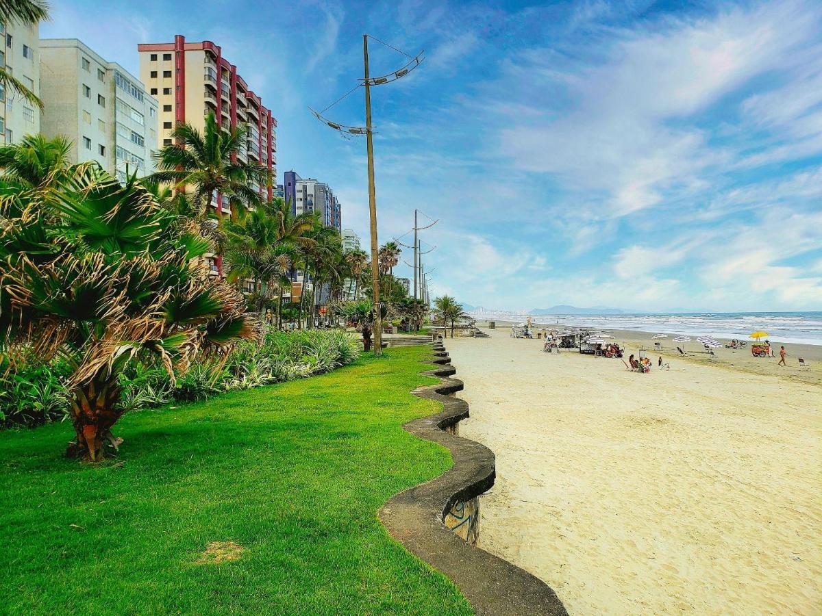 Apartamento Na Vila Caicara Em Predio Frente Mar Com Excelente Localizacao Por Reserva Praia Прая-Гранди Экстерьер фото