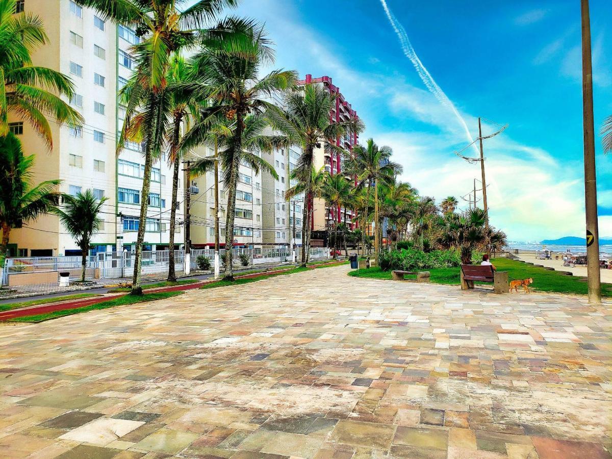 Apartamento Na Vila Caicara Em Predio Frente Mar Com Excelente Localizacao Por Reserva Praia Прая-Гранди Экстерьер фото